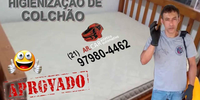 HIGIENIZAÇÃO DE COLCHÃO