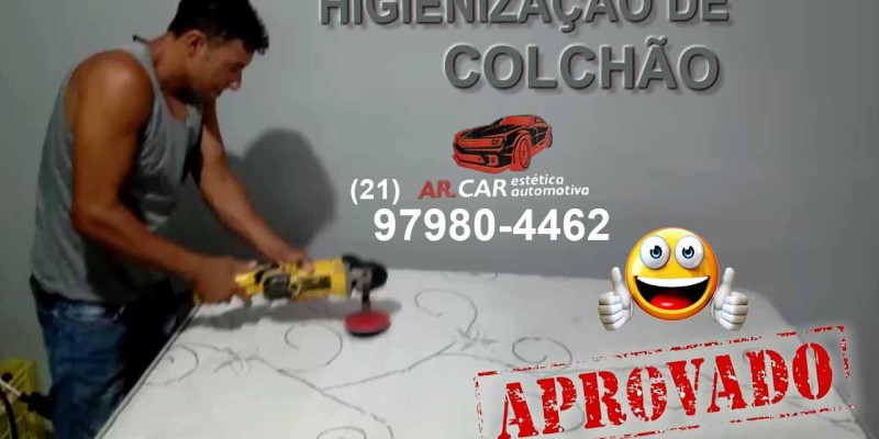 HIGIENIZAÇÃO NO COLCHÃO